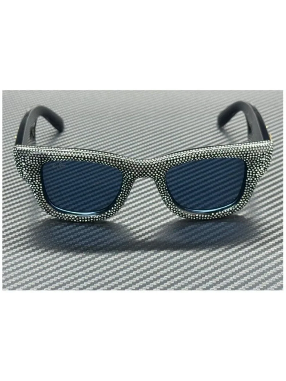 New Ray-Ban Men Black Sunglasses 47-23-145